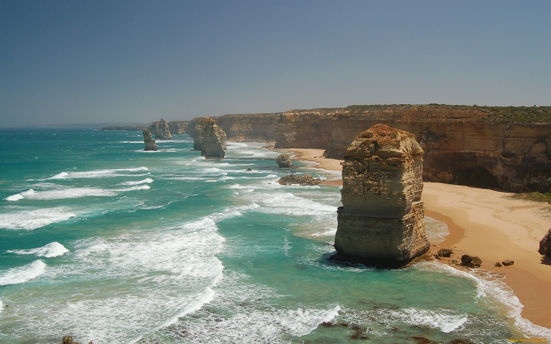 12, apostles, great, ocean, road, victoria, australia, , 